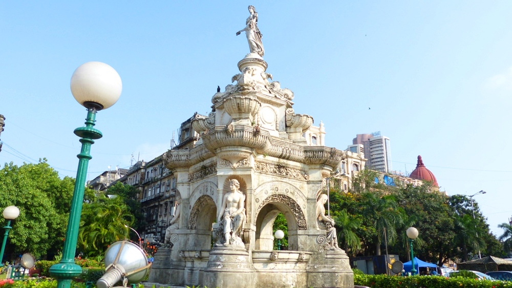 Flora Fountain in Mumbai